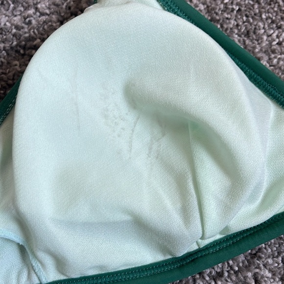 NWT Cupshe Green Bikini Top, size Med - Picture 6 of 6